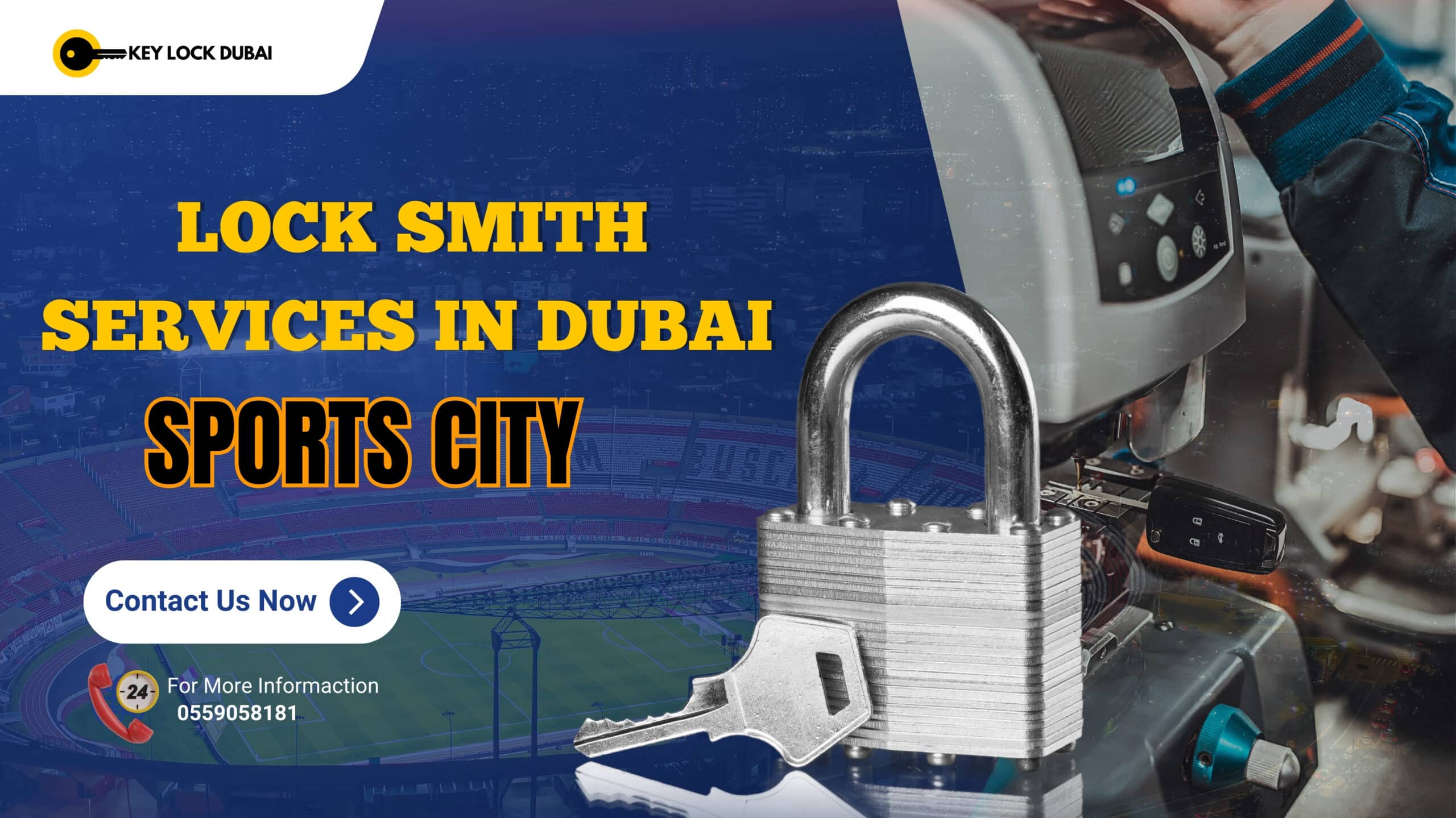 Locksmith Services in Dubai Sports City