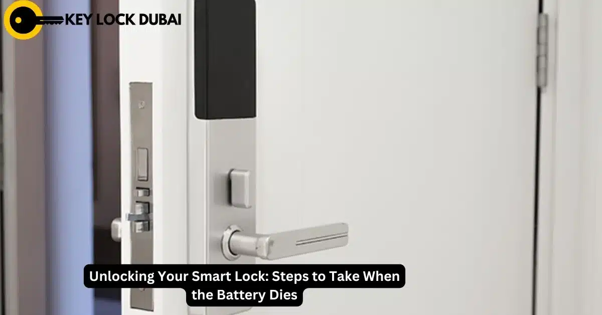 Unlocking Your Smart Lock: Steps to Take When the Battery Dies