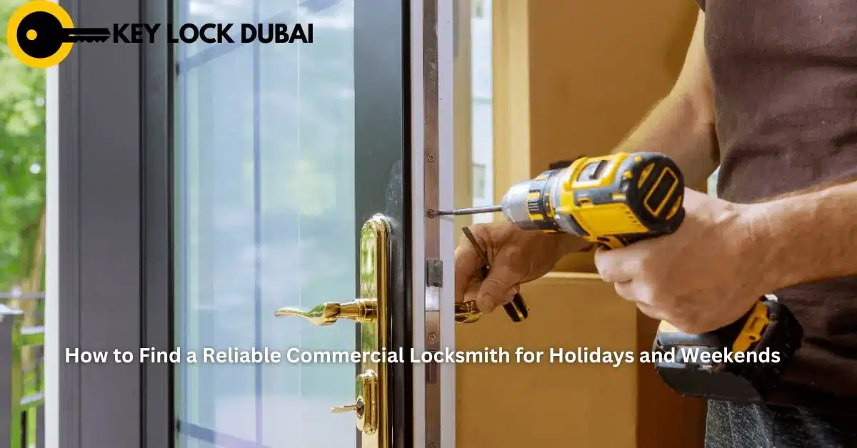 How to Find a Reliable Commercial Locksmith for Holidays and Weekends