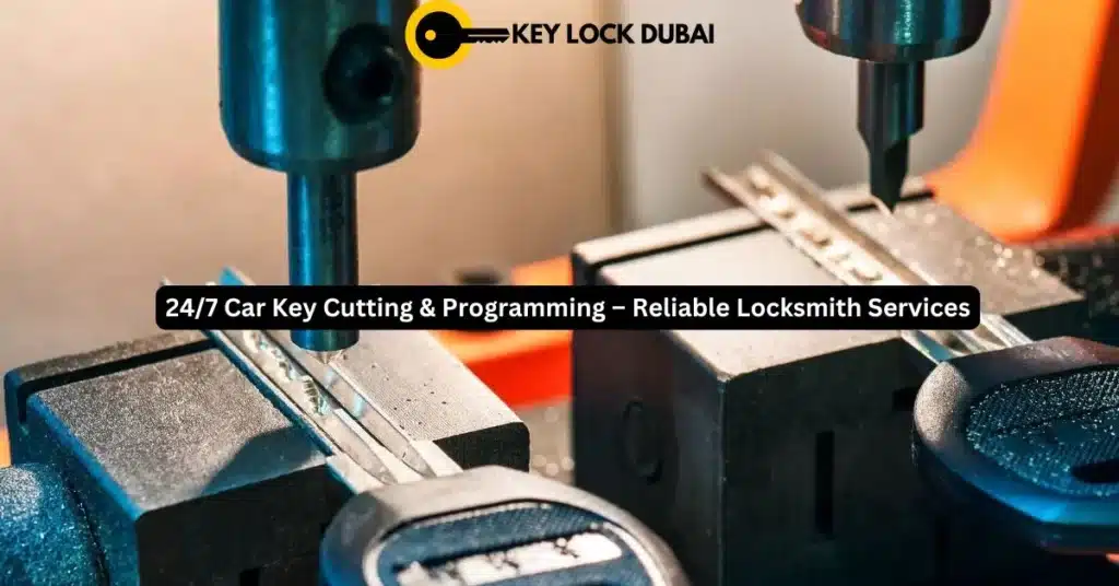 24/7 Car Key Cutting & Programming – Reliable Locksmith Services