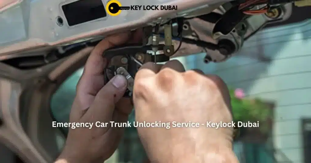 Emergency Car Trunk Unlocking Service - Keylock Dubai