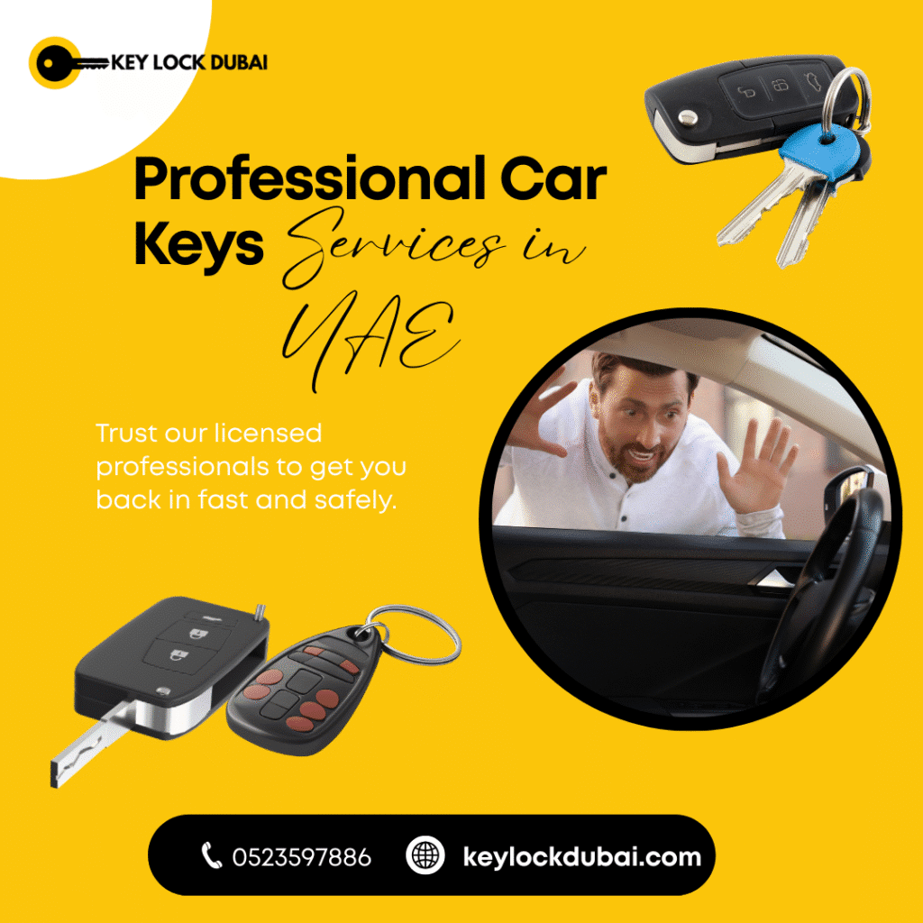 Professional Car Keys Services in UAE