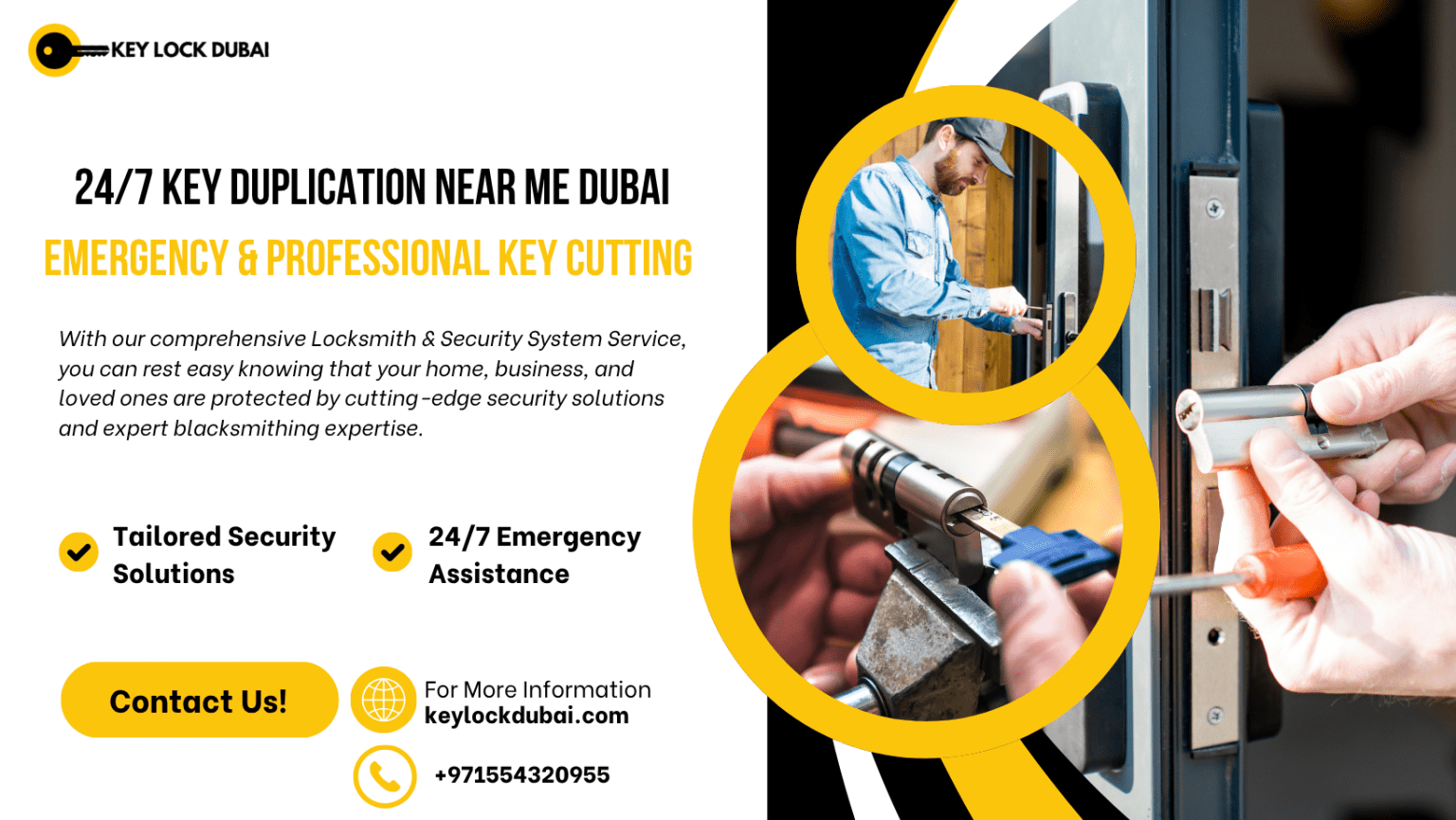24/7 Key Duplication Near Me Dubai