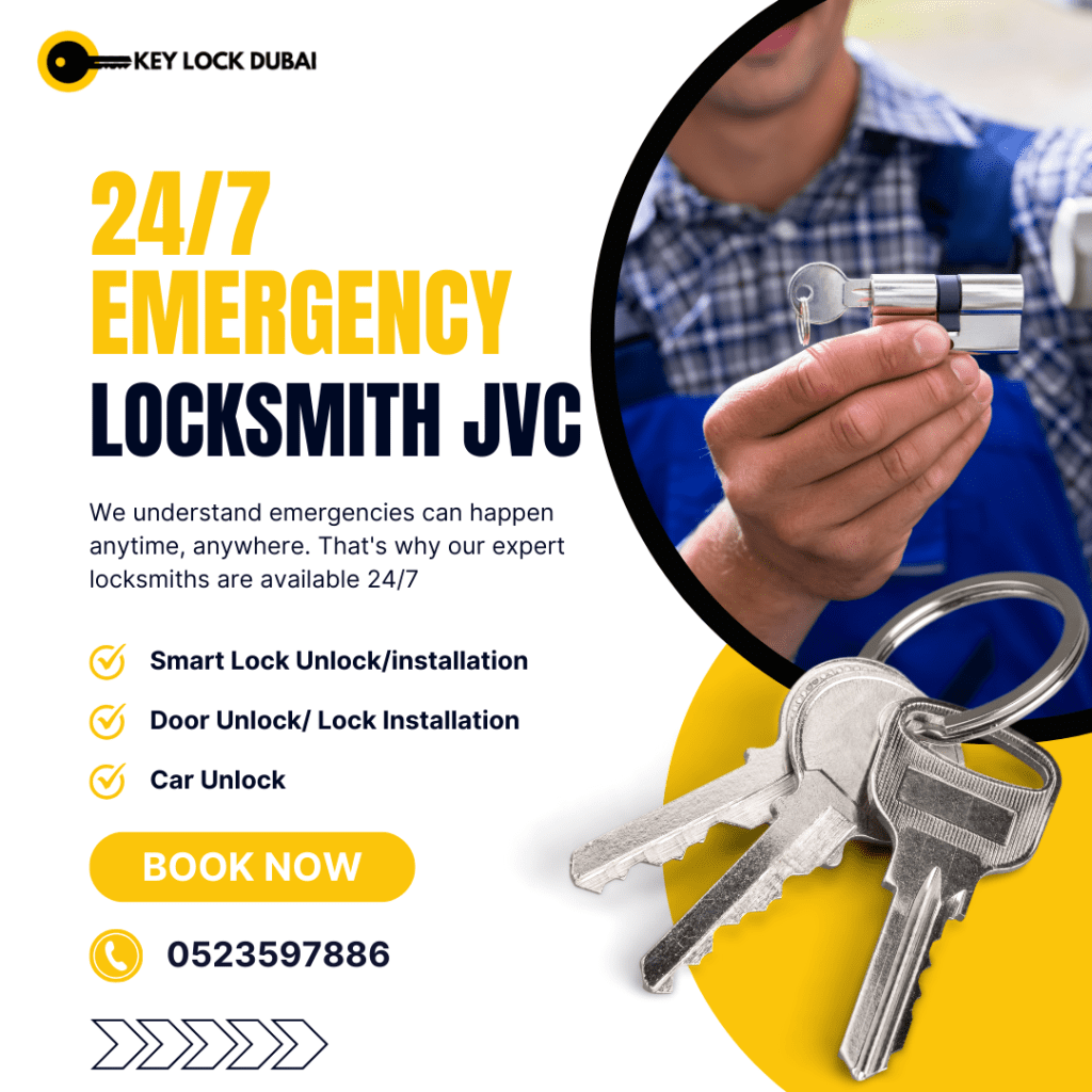 24/7 Emergency Locksmith JVC: Fast Response in Jumeirah Village Circle